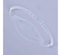 Affidabile cinturino in silicone per occhiali da immersione, progettato per una vestibilità sicura durante gli sport acquatici (trasparente L)