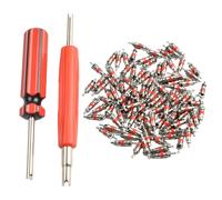 Affidabile e durevole 100 pz set inserto nucleo valvola pneumatici per tutti i v