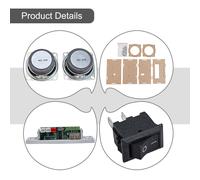 Affidabile Kit Altoparlanti Fai da Te con Alimentatore 4 2 5V e 1 Corrente nomin