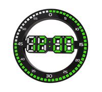 Affidabile orologio da parete silenzioso 12 pollici con griglia luminosa a LED p