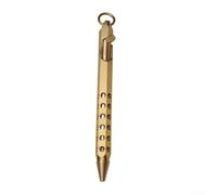 Affidabile penna a sfera in ottone Bolt Action per uso professionale ed educativo, offre un flusso di inchiostro fluido e stabilità di lunga durata, compatibile con ricariche G2 (senza scala)