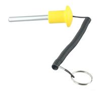 Affidabile perno di ricambio per pila pesi con design migliorato per una funzionalità fluida nelle macchine fitness (M10 x 80 mm)