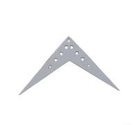 Affidabile ponte in metallo a forma di V per chitarra, perfetto per le vostre esigenze di chitarra elettrica (argento)
