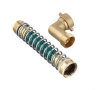 Affidabile prolunga per tubo da giardino con gomito in ottone a 90 gradi per ridurre al minimo i nodi e migliorare la flessibilità