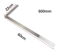 Affidabile righello da falegname 250 mm righello quadrato angolare a forma di L