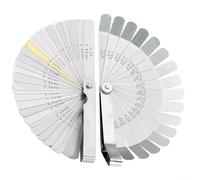 Affidabile set di 2 spessimetri con 32 indicatori dritti e 16 offset, perfetti per misurazioni accurate in ingegneria e lavori di progettazione