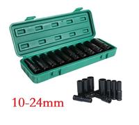 Affidabile Set di prese metriche 10 mm 24 mm 6 punti Impactdrive con scatola di