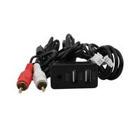 Affidabile supporto cruscotto auto con doppie porte USB + AUX adatto per la magg