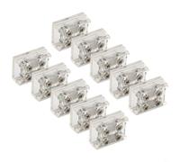 Affidabili connettori per strisce LED, 10 pezzi, per l'installazione a saldare di strisce LED da 8 mm e 10 mm (striscia da 10 mm a striscia)