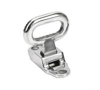 Affidabili gradini pieghevoli per barche con struttura in acciaio inox per un accesso sicuro e facile alle attività all'aperto (125 x 80)