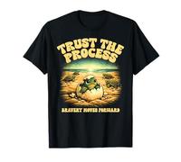 Affidati al processo Caretta Turtle Hatchling Inspirational Maglietta