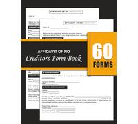 Affidavit of No Creditors: A Sworn Statement of Zero Debts