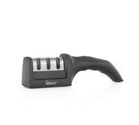 AFFILA COLTELLI DA CUCINA MANUALE AFFILATORE PROFESSIONALE TRIFASE 3 LAME GEKO