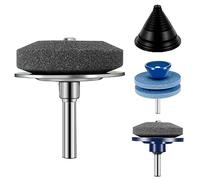 Affila della lama da rasaerba da 3 pcs con bilanciamento della lama per il trapano durevole strumento di macinazione della pietra robusta per taglierina per cutter set di lama per il cortile da giardi