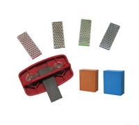 Affilabordi per snowboard, snowboard, sci, accordatore per bordi, regolabile, 85-90 gradi, set di affilatrici laterali per sci con pietre abrasive e lima