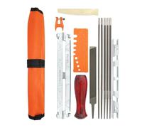 Affilacatena per motoseghe - Kit affilatore a catena con più parti | Forniture per la casa per riparazioni temporanee manutenzione lavorazione del legno lavori esterni, orticoltura cortile terrazza