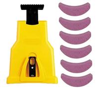 Affilacatena portatile per motosega, affilatrice veloce, con 6 pietre abrasive, affilatrice professionale Saw kit affilacatene elettrico per motosega, adatta a motoseghe da 14/16/18/20 pollici