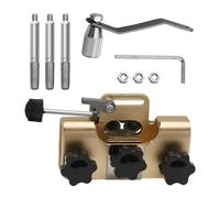 Affilacatene Per Motoseghe, Set Affilacatene Per Motoseghe - Affilacate In Lega Di Alluminio Con 3 Punte, Affilacaten Portatile Con Manovella Per Motoseg E Seghe Elettriche