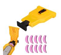 Affilacatene Portatile Affilacatene per Seghe Kit Affilacatene per Motoseghe Affilacatene Universale Set per Affilare Motoseghe Affilacoltelli per Motoseghe Affilacatene per Qualsiasi Motosega