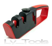 AFFILACOLTELLI AFFILA LAME COLTELLI 2 STADI CUCINA + AFFILA FORBICI