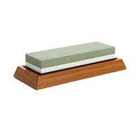 Affilacoltelli con base in pietra for affilare a doppia faccia, grana 1000-6000, set di guide angolari for coltelli da cucina