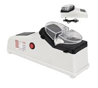 Affilacoltelli Con Fessure Multifunzionali a 2 Stadi, Affilacoltelli Elettrico Da Lavoro, Affilacoltelli Professionale Con Custodia Protettiva, Affilacoltelli Elettrico per Tutti I Coltelli, Casa E