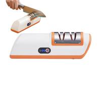 Affilacoltelli da taglio e lime | Pietra affilata a 3 fasi per utensili da taglio | Affilacoltelli elettrici con ricarica automatica USB per taglierina - Rasoio lucido Giardino Senior Adult Chef
