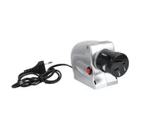 Affilacoltelli Elettrico 20w Guida Integrata e Vassoio | Argento, Plastica e Metallo, Slot Multipli e Alloggiamento Sicuro per Coltelli e Cesoie Colore Casuale