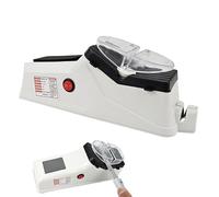 Affilacoltelli Elettrico - 8.86 Inches Affila Coltelli | Affilatore Taglieri Elettrico - PP e Carburo di Tungsteno Design Sicuro Veloce e Flessibile Ideale per Cucina Casa e Uso Quotidiano