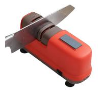 Affilacoltelli Elettrico - Affilatore a 4 con fessure grossolana e fine per forbici,Con Base A E Ricarica USB, Affilacoltelli Elettrico Da Chef - Per Seghe Da Giardino, Lavori A Rotella, Adulti Anzi