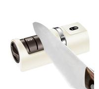 Affilacoltelli elettrico | Affilatrice da cucina elettrica di sicurezza antiscivolo | Affilatura automatica rapida strumento di lucidatura per forbici, cucina domestica, sala da pranzo, panetteria