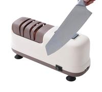 Affilacoltelli Elettrico Automatico | Per Forbici A 4 - Con Base A, Ricarica USB, Strumento Elettrico Per Affilatura Coltelli,Per Chef Lavoro Da Giardino Rasoio Anziani Adulti