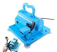 Affilacoltelli elettrico con guide angolari di precisione, strumento professionale per affilare le forbici, velocità 4500 giri/min e base di aspirazione stabile, per cesoie da taglio manuale