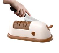 Affilacoltelli Elettrico Professionale,Affilatore Elettrico per Coltelli da Cucina,Utensili da Cucina Portatili per Acciaio Inossidabile e Ceramica | Per Forbici BBQ Casa Campeggio