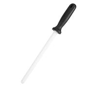Affilacoltelli in Ceramica da 8 Pollici, Asta per Affilare in Ceramica Manuale con Impugnatura in Abs per Coltelli da Posate a Forbice, Bastone per Affilare Professionale