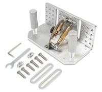 Affilacoltelli Per Cintura Angolo Regolabile -5°-25° Con Doppia Piastra Pressatura Per Smerigliatrice E Levigatrice Maschera Per Smerigliatura Della Taglierina Per La Lavorazione Del Legno