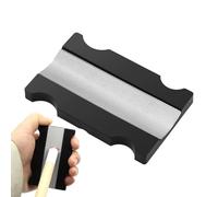 Affilacoltelli per stecche da biliardo | File e rugosità per il processo di tailing | Accessorio di precisione portatile per l'allenamento del biliardo Principiante Appassionato Cura quotidiana