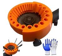 Affilacoltelli per trapano, affilatrice per trapano, strumento universale per affilare punte da 2 a 13 mm, smerigliatrice angolare da 125 mm