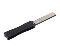 Affilacoltelli Portatile, 400/600 Grit Pietra per Affilare Doppia Faccia, Affila