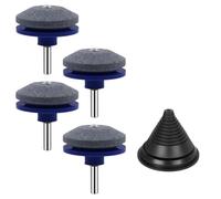 Affilalame per Tosaerba, 4 Pezzi, Blu | Affilatore Universale, Per Lame Dull, Manuale, Attrezzi da Giardino