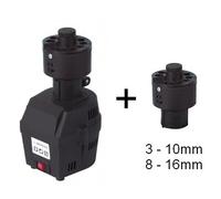 Affilapunte per punte trapano elettrico doppia testa 3 - 16mm 70W