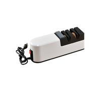 Affilaspada Elettrico 5 in 1 per Coltelli da Cucina con Macinatura Fine Grossa