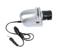 Affilatore Coltelli Elettrico 20w Guida e Vassoio Raccolta | Plastica e Metallo, Slot Multipli e Attacco Rimovibile, per Cucina e Officina Domestica Colore Casuale