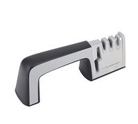 Affilatore di coltelli multifunzione a 4 livelli, affilatore per coltelli da con base antiscivolo, macinino per coltelli a 4 scanalature per uso domestico e professionale, s