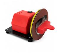 Affilatore Elettrico della Lana elettrica della Lana, 9/13 affilatore dei Denti, Supporto Magnetico della Lama, Disco di levigatura 125mm, Include 30 Fogli di Carta da Tela, Strumenti agricoli