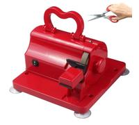 Affilatore Elettrico per Forbici, Affilatore Automatico per Forbici | Affilatore Professionale per Forbici 4500 Giri/min, Mole in Resina da 8 mm, Base con 4 Ventose, per Casa Cucito Giardinaggio