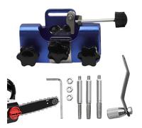 Affilatore per catena di motosega,Affilatura Rapida di Precisione a Manovella - Set di Maschera Affilatrice per Seghe Elettriche,Per riparazione, manutenzione, taglio, lavorazione del legno, disboscam