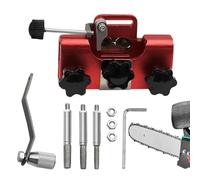 Affilatore per catena di motosega | Con e Affilatura Rapida | Kit di Affilatura Leggero per Catene di Motosega | per Uso Esterno in Officina e Garage Casa Riparazioni e Lavorazione del Legno
