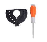 AFFILATORE PER PUNTE TRAPANO PORTATILE MULTISIZE CACCIAVITE SMERIGLIATRICE ANGOLARE (Nero)