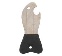 Affilatore Portatile per Ganci da Pesca, Doppio Uso, 10x2,8x0,2cm | PVC, Lega di Alluminio e Adamas, Impugnatura Ergonomica, per Pescatori e Giardinieri, Argento